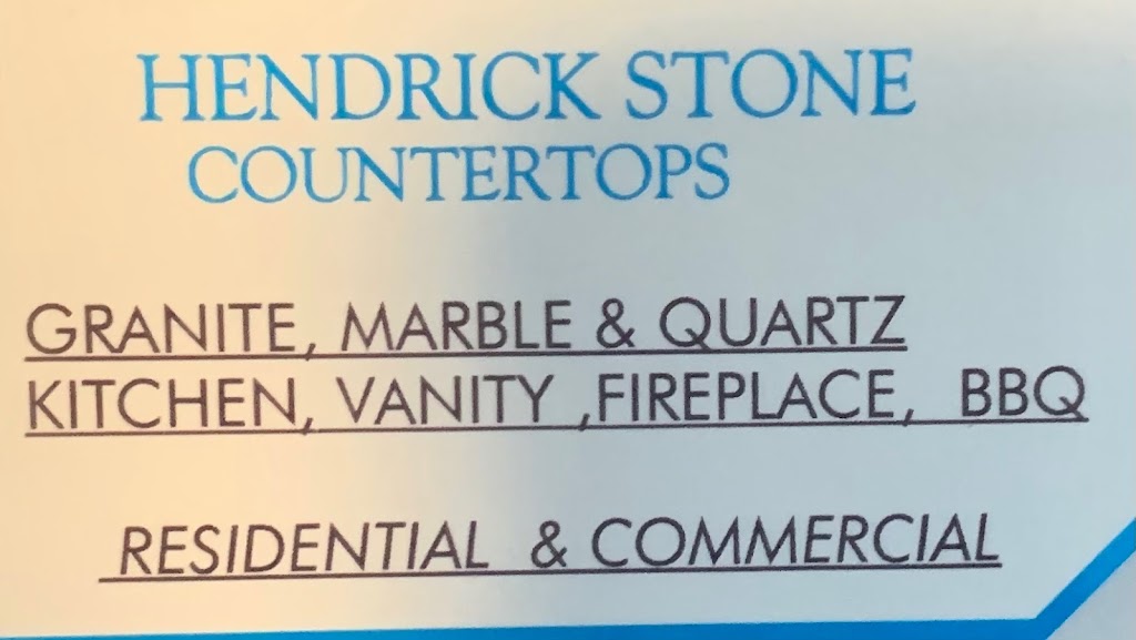 Hendrick stone | 156 E Commodore Blvd, Jackson Township, NJ 08527, USA | Phone: (732) 551-7068