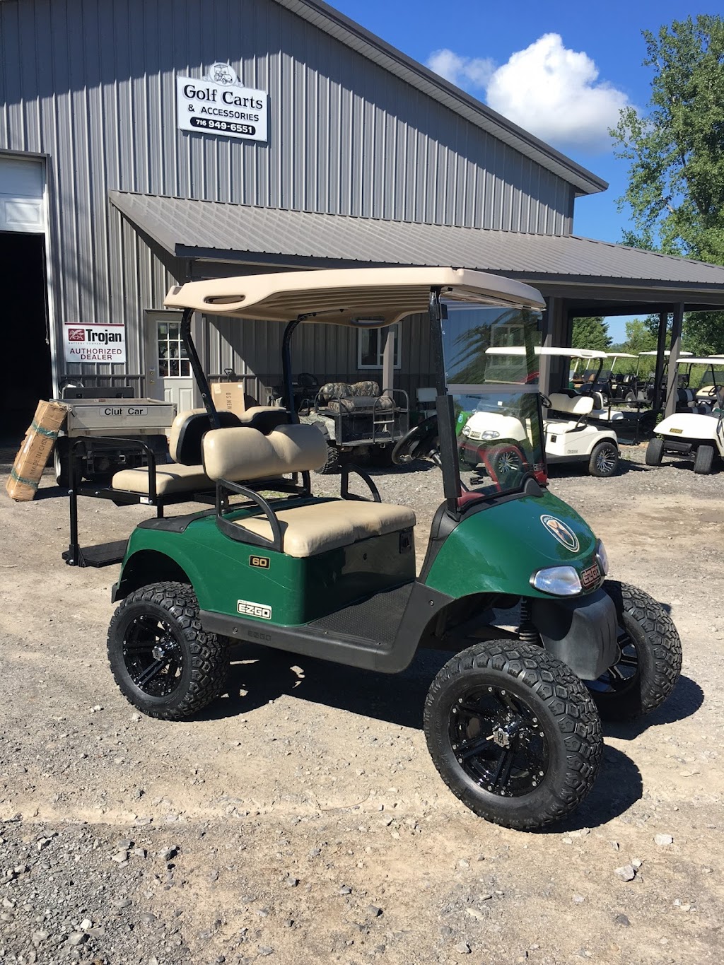 GOLF CARTS & ACCESSORIES | 8503 Chestnut Ridge Rd, Gasport, NY 14067, USA | Phone: (716) 949-6551