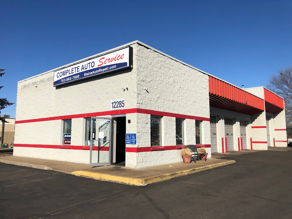 Complete Auto Service, Inc. | 12285 Aberdeen St NE, Blaine, MN 55449, USA | Phone: (763) 862-7600