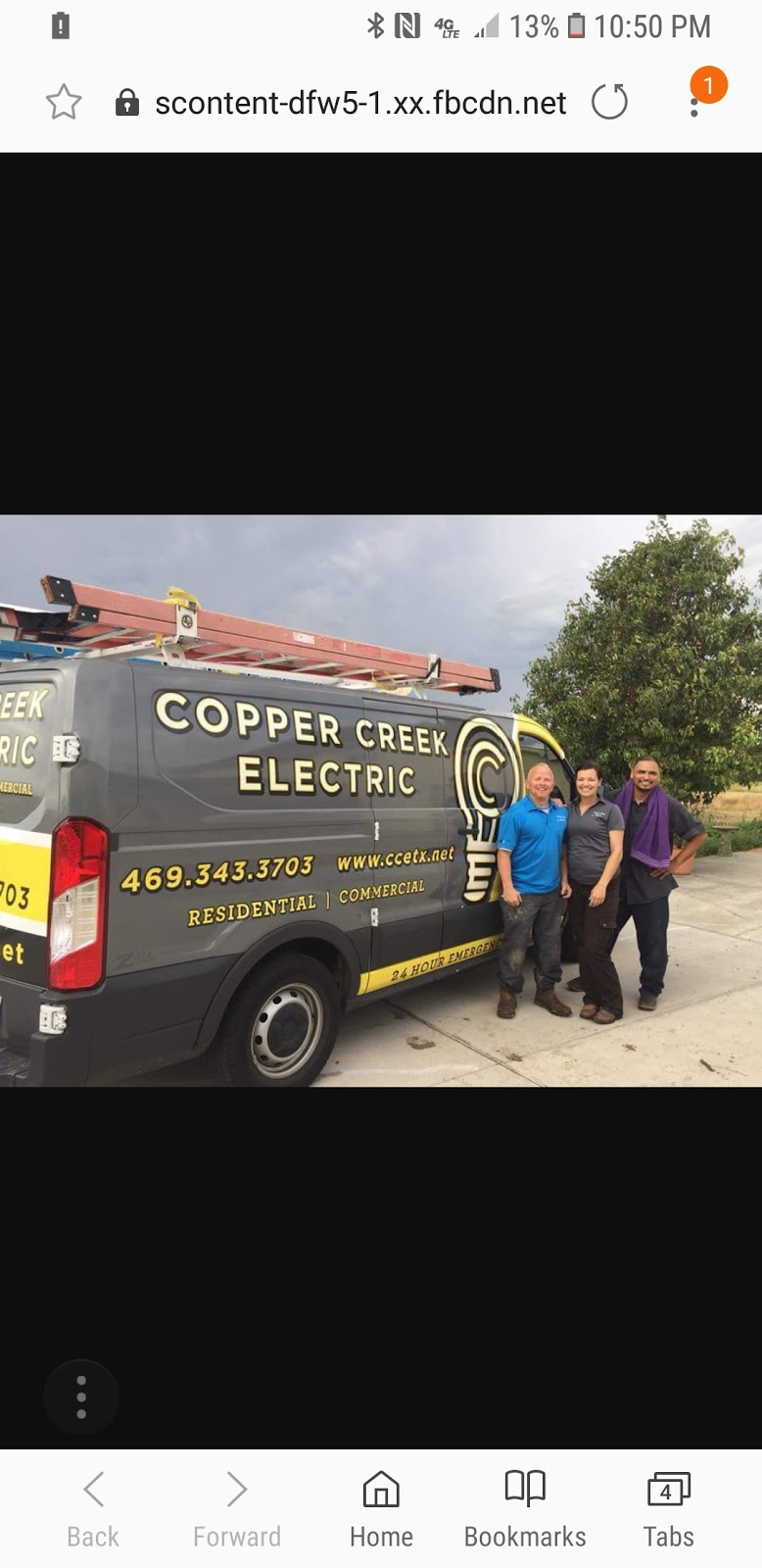 Copper Creek Electric, LLC | 649 Crockett Dr, Lavon, TX 75166, USA | Phone: (469) 343-3703