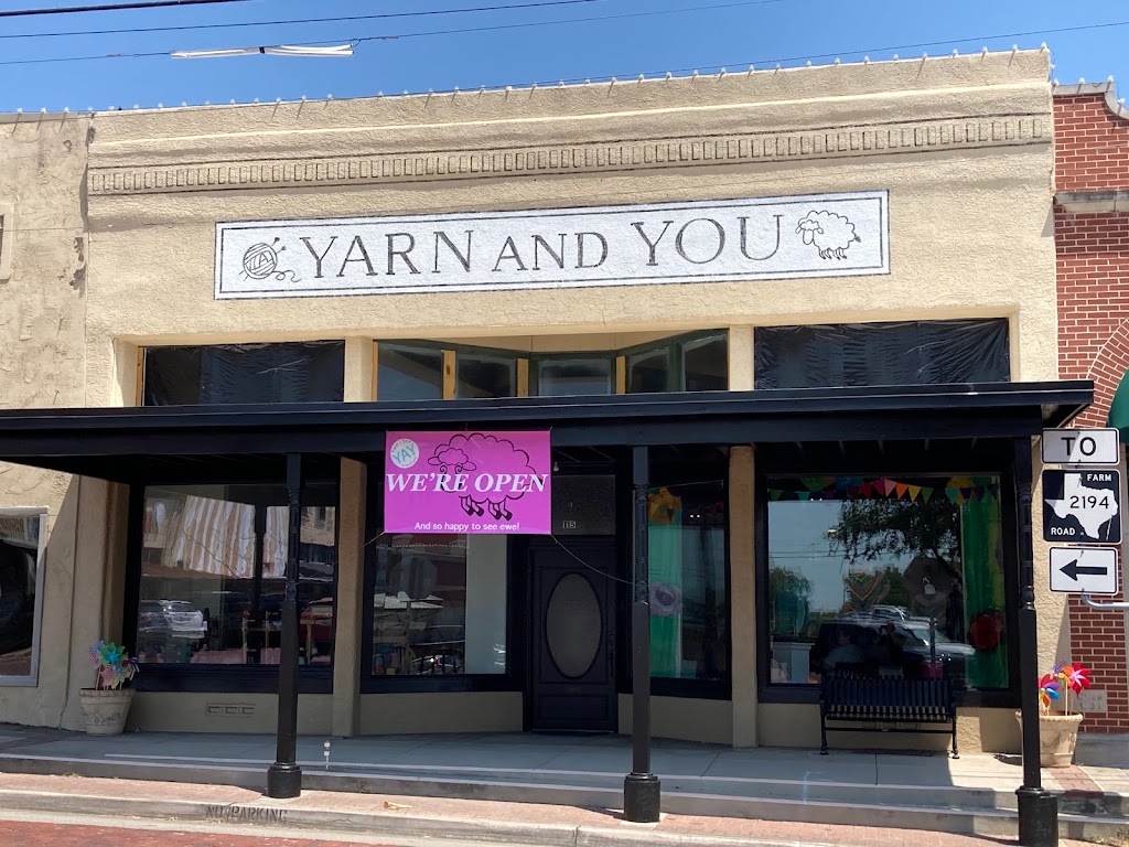Yarn and You | 115 S Main St, Farmersville, TX 75442, USA | Phone: (972) 567-7656