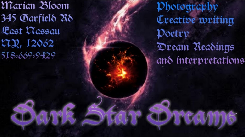 Dark Star Dreams | 353 Garfield Rd, East Nassau, NY 12062, USA | Phone: (518) 669-9429