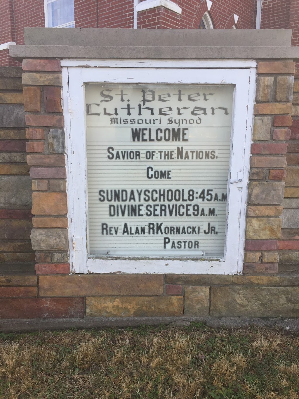 St Peter Lutheran Church | 601 Church St, Campbell Hill, IL 62916, USA | Phone: (618) 426-9091