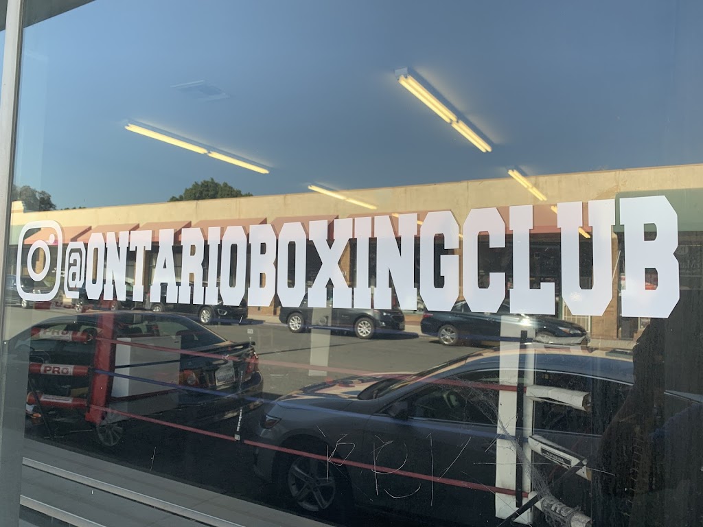 Ontario Boxing Club | 215 W B St, Ontario, CA 91762 | Phone: (909) 906-2034