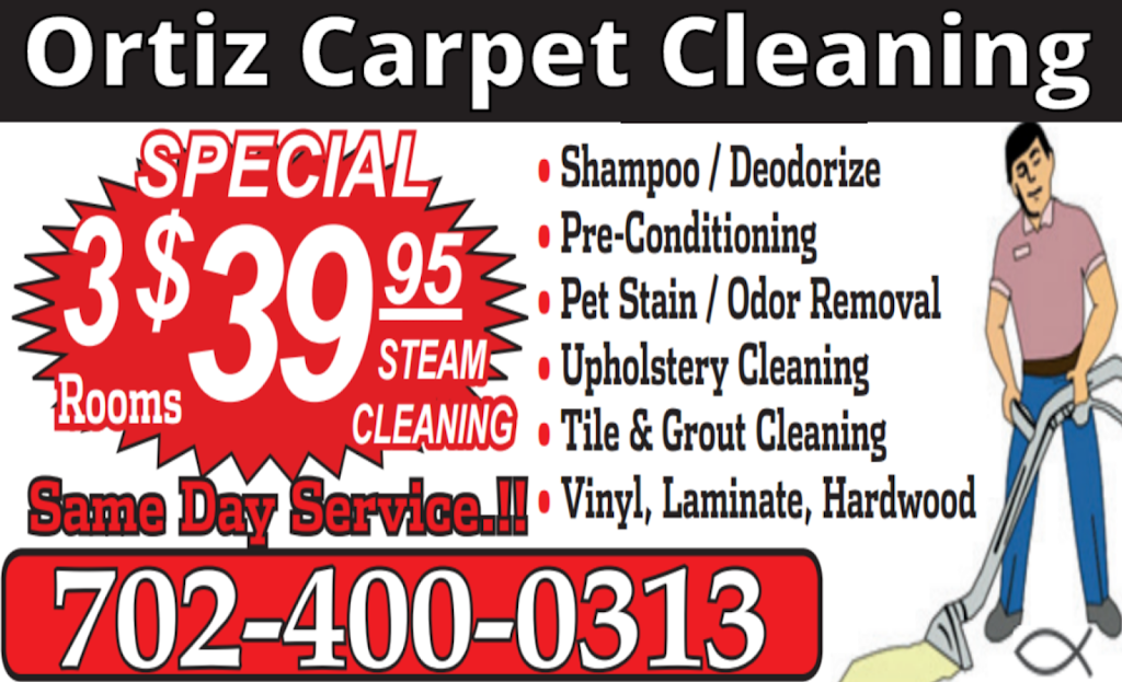 Ortiz carpet cleaning | 4301 E Devlin Green Ct, Las Vegas, NV 89110, USA | Phone: (702) 400-0313