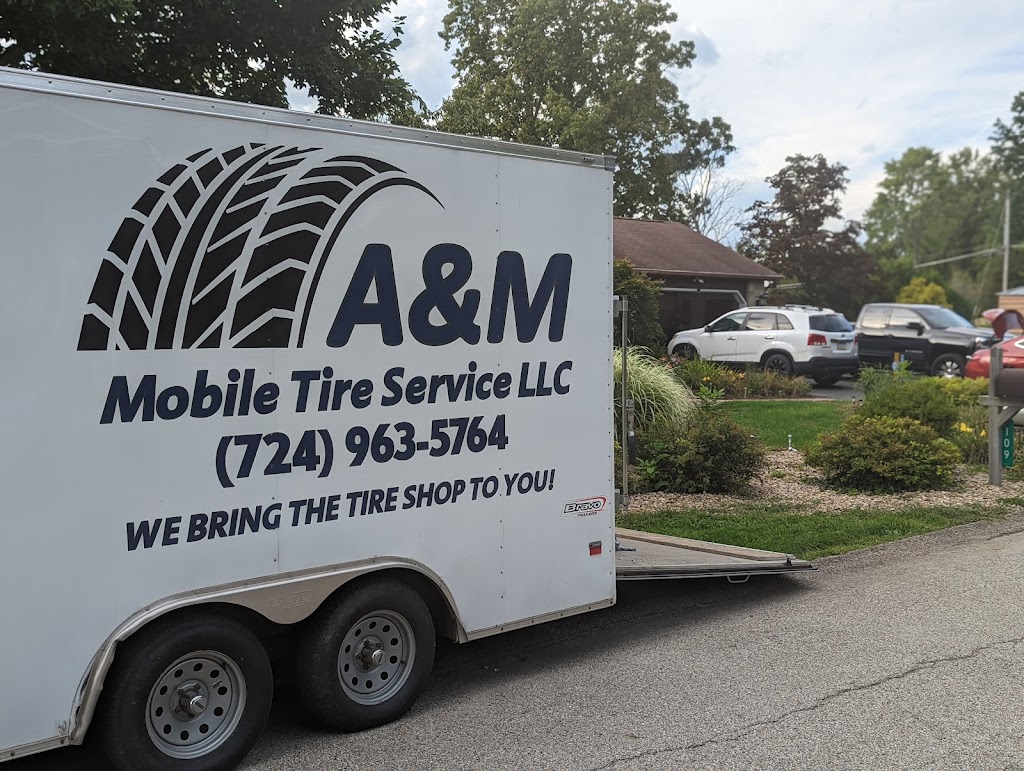 A&M Mobile Tire Service LLC | 593 Smithfield-Masontown Rd, Smithfield, PA 15478, USA | Phone: (724) 963-5764