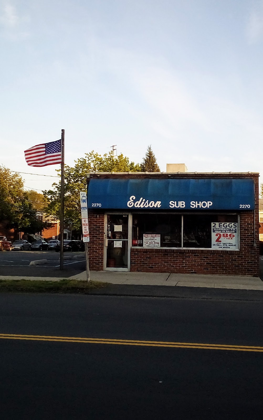 Edison Sub Shop | 2270 Woodbridge Ave, Edison, NJ 08817, USA | Phone: (732) 985-0766