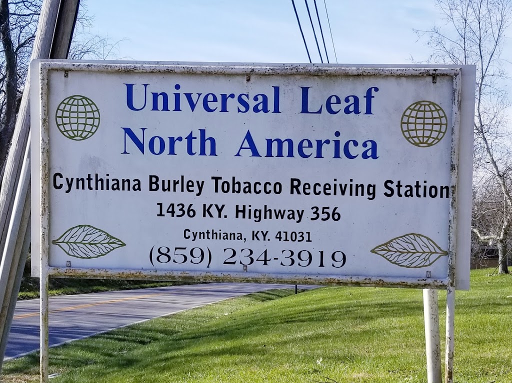 Universal Leaf North America | 1416 KY-356, Cynthiana, KY 41031, USA | Phone: (859) 234-3919