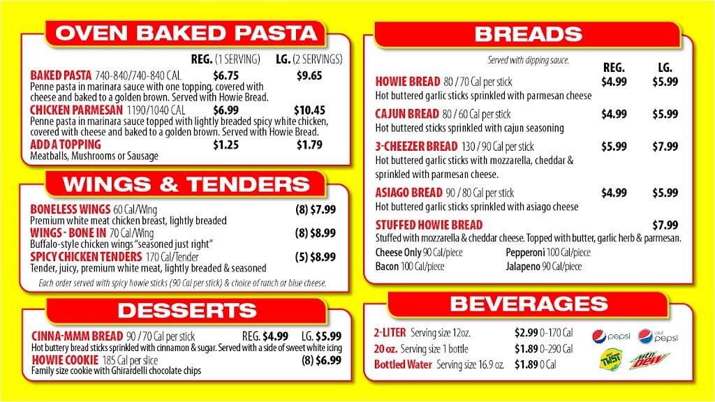 Hungry Howies Pizza | 4506 McIntosh Rd, Dover, FL 33527, USA | Phone: (813) 578-4500