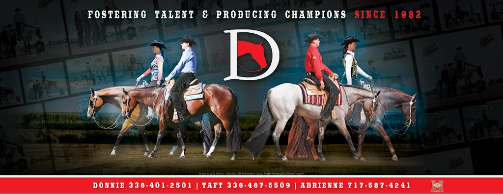 Donnie Dickerson Quarter Horses | 165 Golden West Trail, Mt Airy, NC 27030, USA | Phone: (336) 467-5509