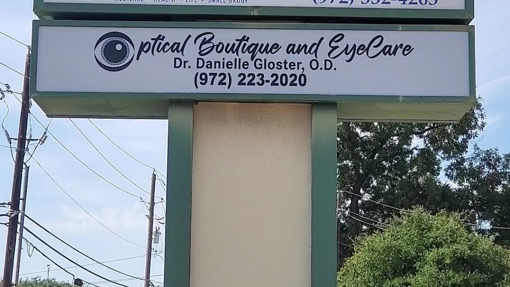 Optical Boutique and Eyecare | 1233 E Pleasant Run Rd Ste A, DeSoto, TX 75115, USA | Phone: (972) 223-2020