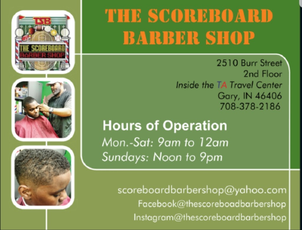 The Scoreboard Barbershop | 2510 Burr St, Gary, IN 46406, USA | Phone: (708) 378-2186