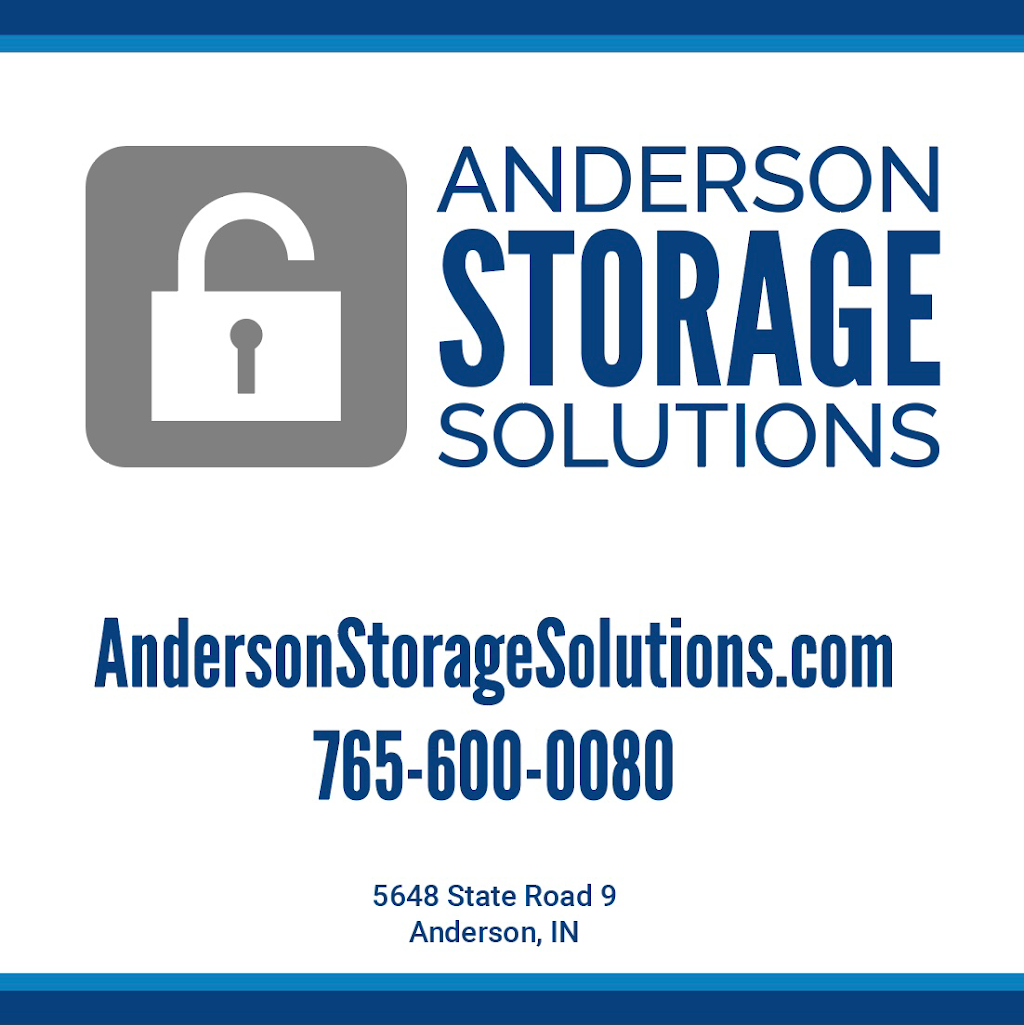 Anderson Storage Solutions | 5648 IN-9, Anderson, IN 46012 | Phone: (765) 233-6034