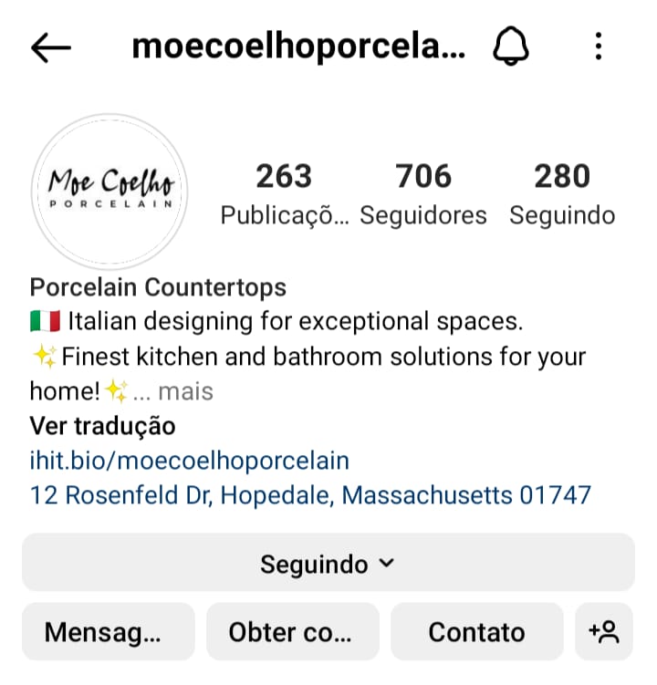 Moe Coelho Porcelain - Porcelain Countertops | 12 Rosenfeld Dr, Hopedale, MA 01747, USA | Phone: (508) 381-0470
