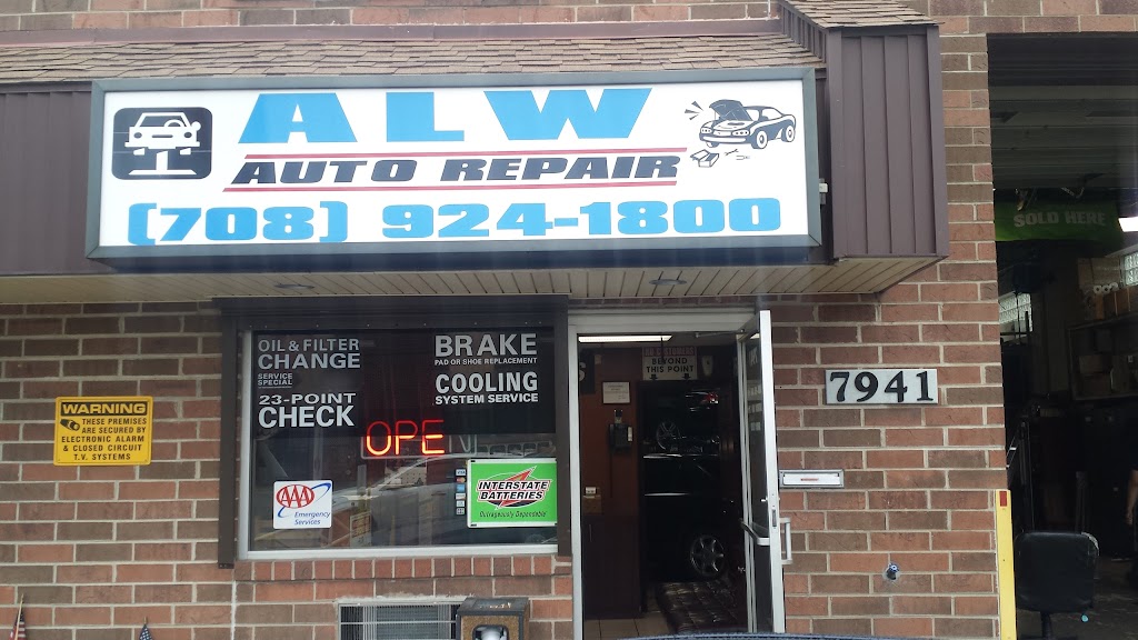Alw Auto Repair | 7941 Thomas Ave, Bridgeview, IL 60455, USA | Phone: (708) 924-1800