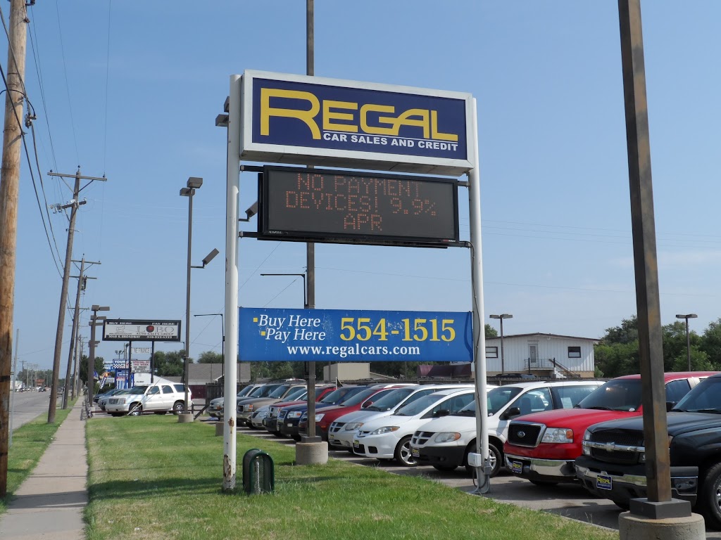Regal Car Sales & Credit | 3110 S Broadway, Wichita, KS 67216, USA | Phone: (316) 554-1515