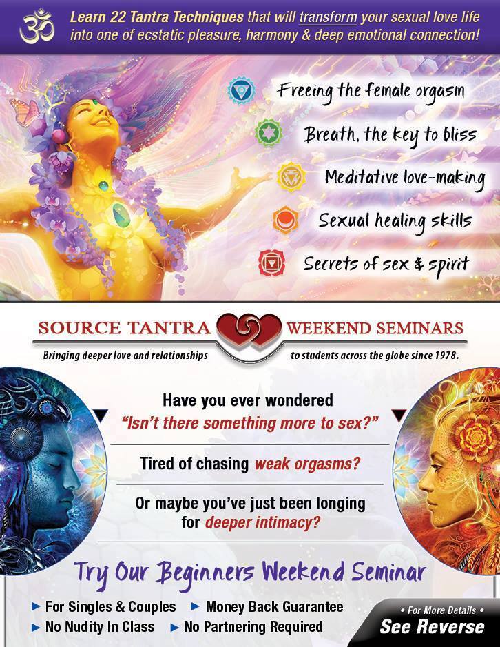 Source School of Tantra Yoga | 16901 Big Basin Hwy, Boulder Creek, CA 95006, USA | Phone: (888) 682-6872 ext. 112