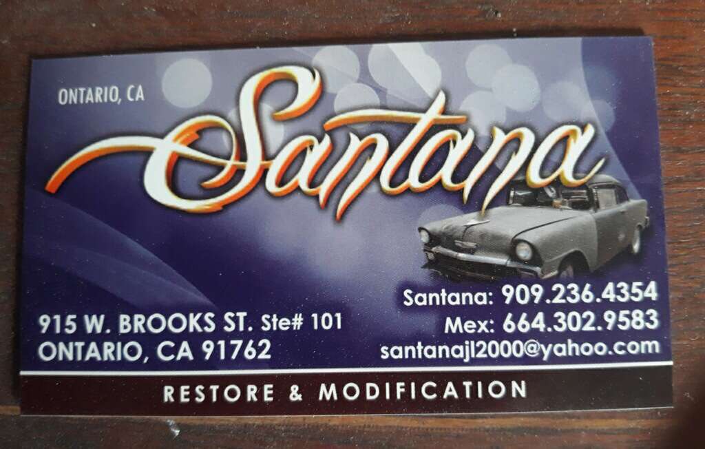 Santana Restore & Modification | 915 West Brooks St Suite #101, Ontario, CA 91762, USA | Phone: (909) 236-4354