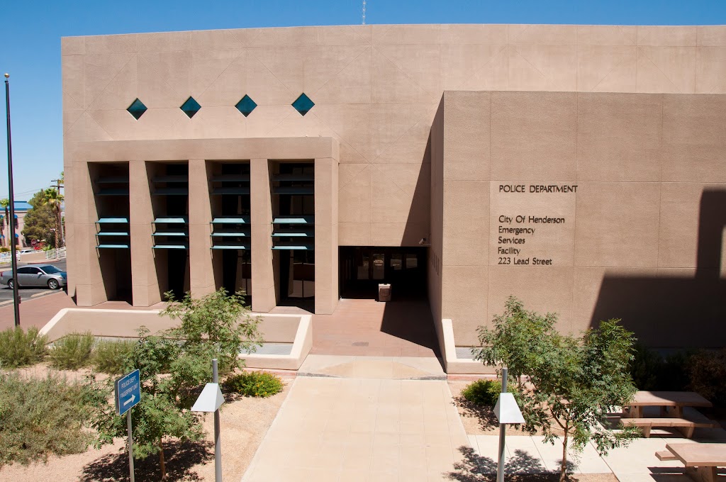 Henderson Police Services Headquarters | 223 Lead St, Henderson, NV 89015, USA | Phone: (702) 267-5000