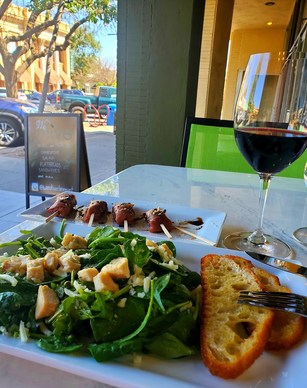 We Olive & Wine Bar | 221 N Yale Ave, Claremont, CA 91711, USA | Phone: (909) 445-9777