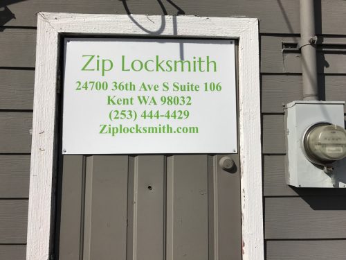 Zip Locksmith | 24700 36th Ave S Suite 106, Kent, WA 98032, USA | Phone: (253) 444-4429