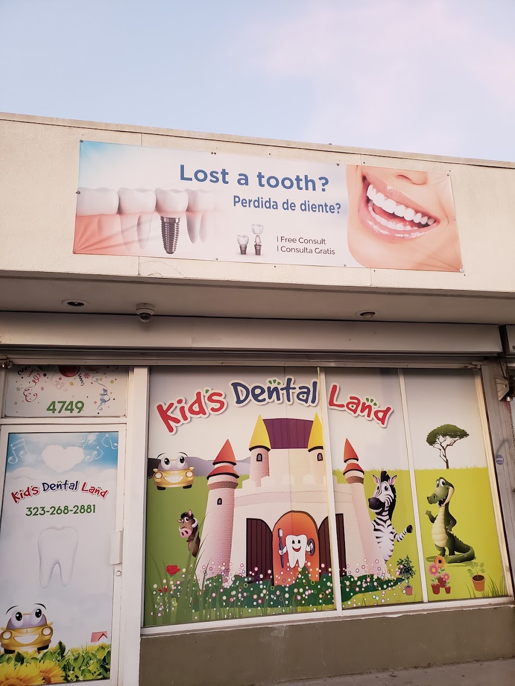 Kids Dental Land - East LA | 4749 East Cesar E Chavez Avenue, Los Angeles, CA 90022, USA | Phone: (323) 268-2881