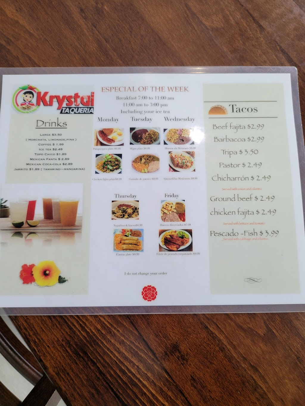 Krystal Taqueria | 174 TX-304, Bastrop, TX 78602, USA | Phone: (512) 549-3029