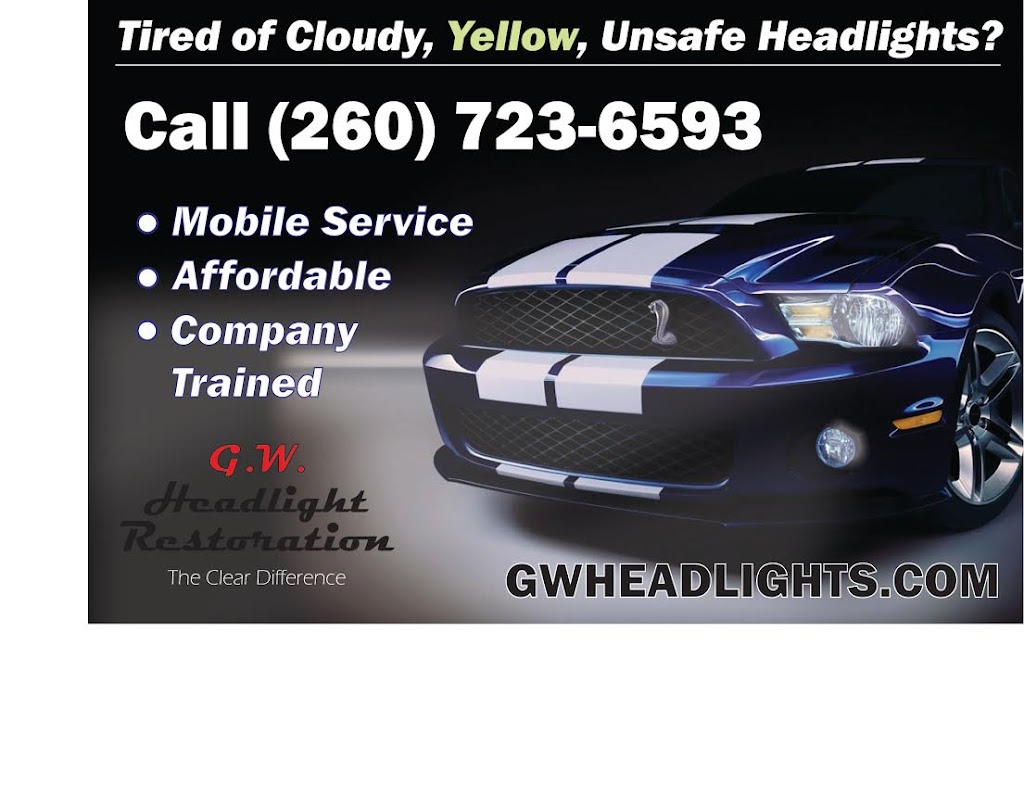 GW Headlights | 1532 S 900 W, Larwill, IN 46764, USA | Phone: (260) 723-6593