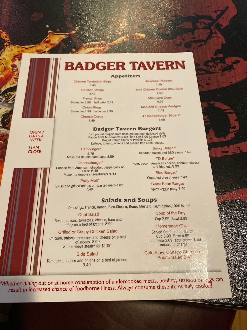 Badger Tavern | 1612 Seminole Hwy, Madison, WI 53711, USA | Phone: (608) 286-1450