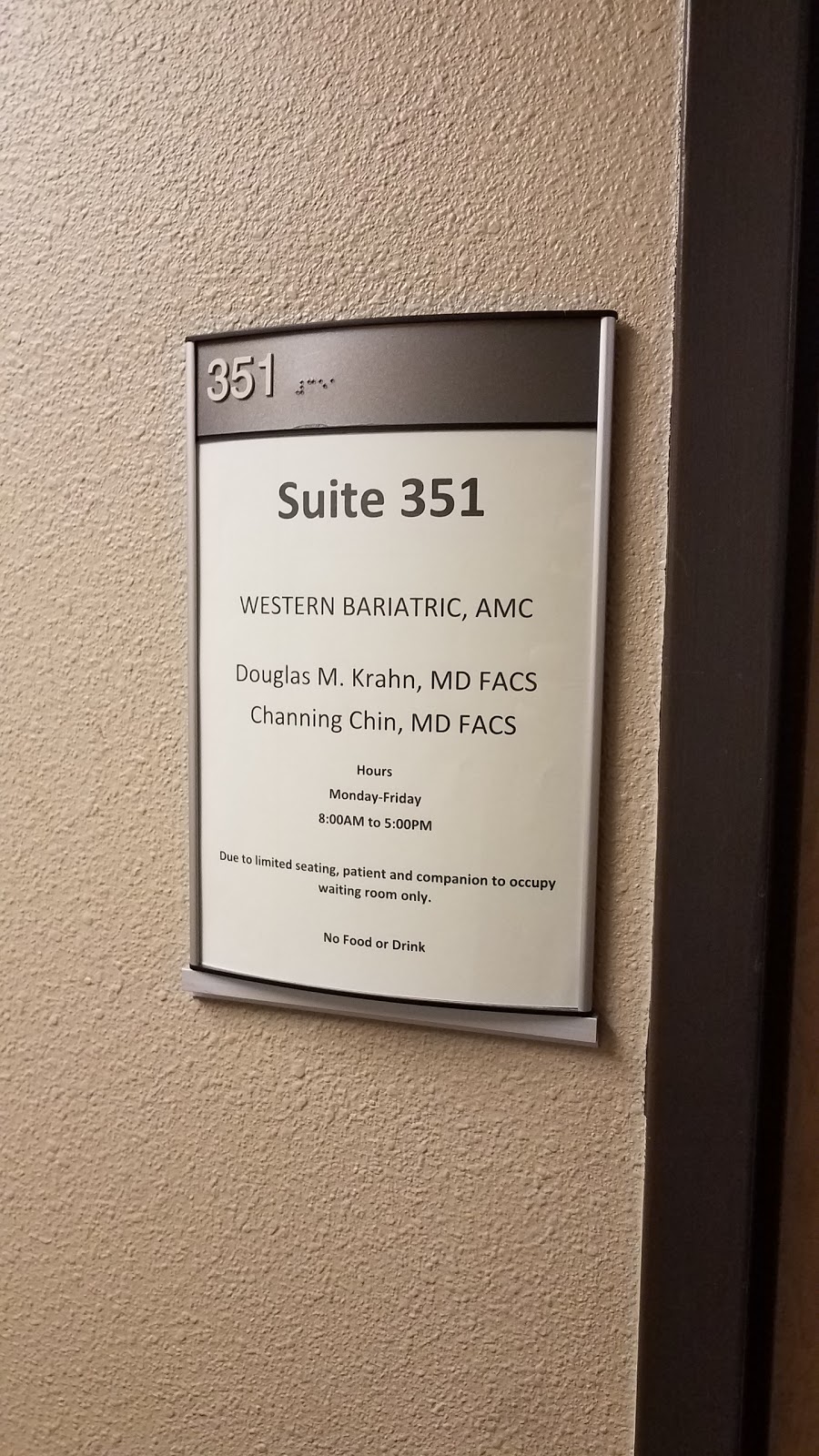 Western Bariatric, AMC: Douglas Krahn, MD, FACS | 401 E Highland Ave Suite 351, San Bernardino, CA 92404, USA | Phone: (909) 475-8611