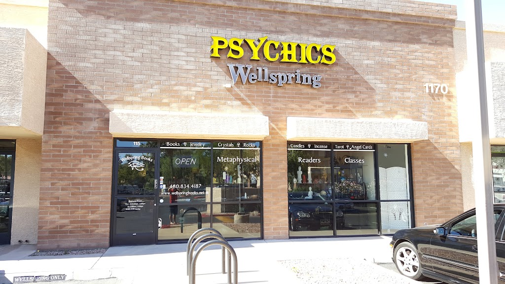 Wellspring Books & Metaphysical Center | 1170 N Gilbert Rd, Gilbert, AZ 85234, USA | Phone: (480) 834-4187