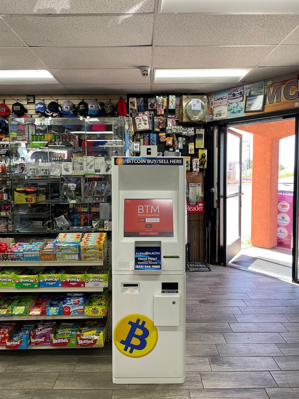 InstabitATM Bitcoin ATM | 741 CA-78, Ramona, CA 92065, USA | Phone: (858) 866-9880