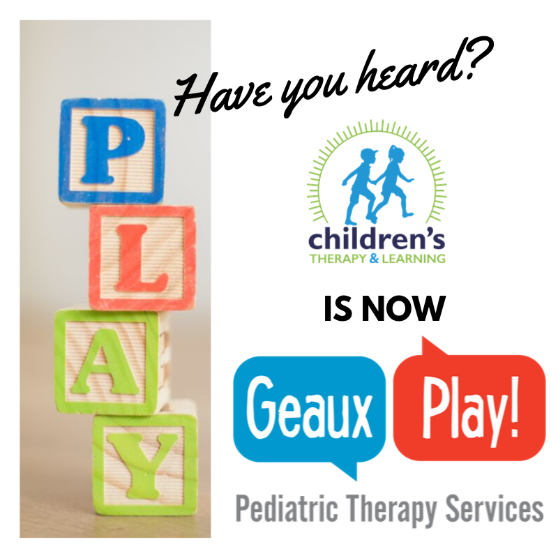Geaux Play! Pediatric Therapy Services | 5637 Commerce St, St Francisville, LA 70775 | Phone: (225) 245-5170