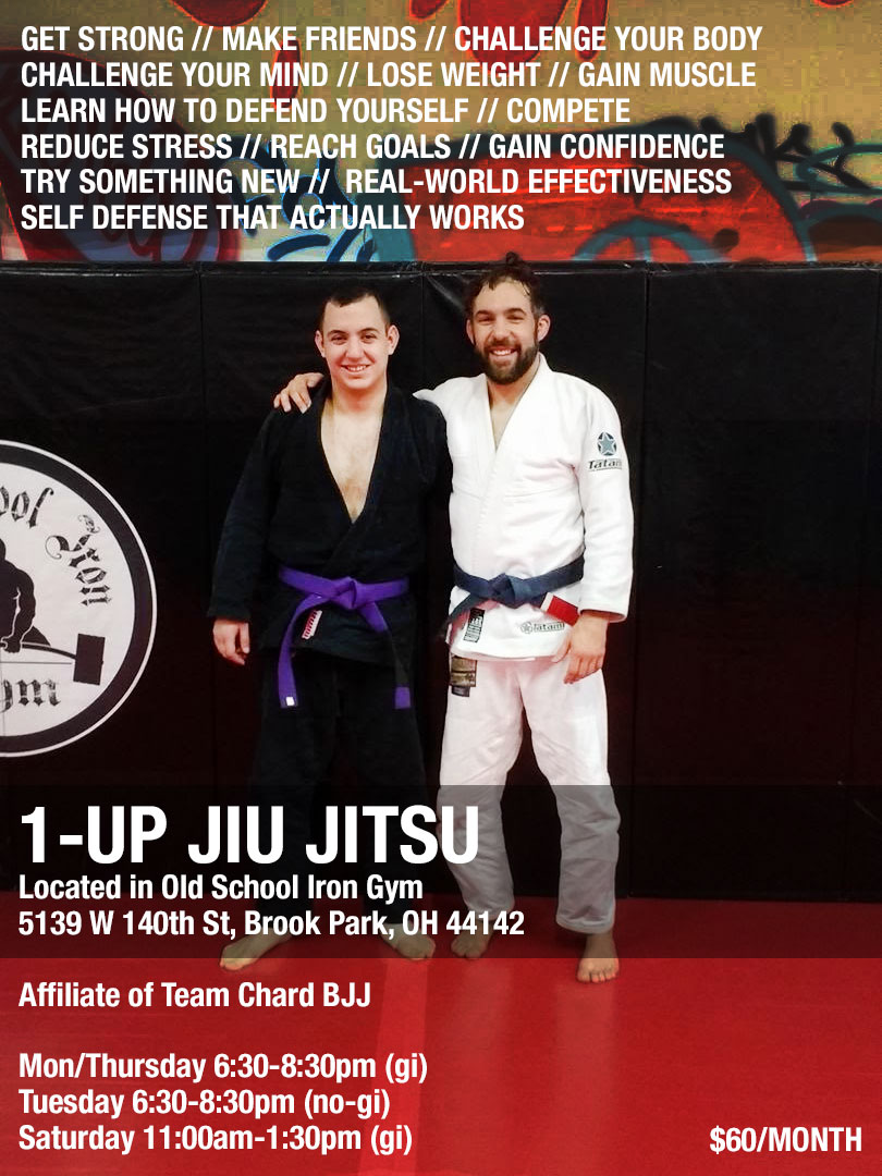 1-Up Brazilian Jiu Jitsu - Cleveland | 5139 W 140th St, Brook Park, OH 44142, USA | Phone: (216) 671-7505