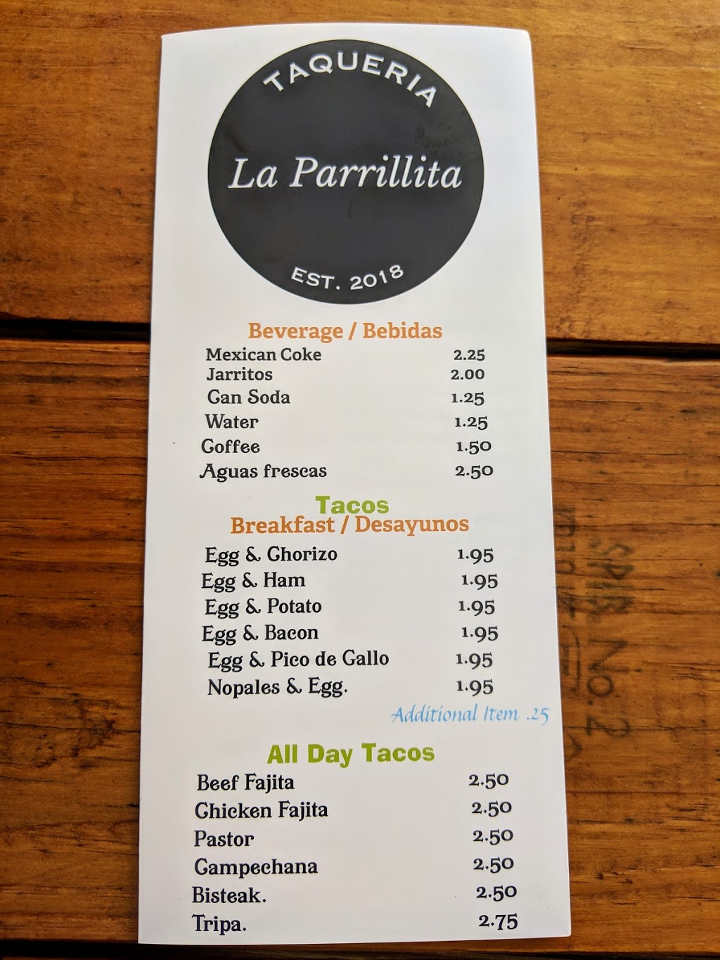 La Parrillita | 10900 US-290, Manor, TX 78653 | Phone: (512) 465-2203