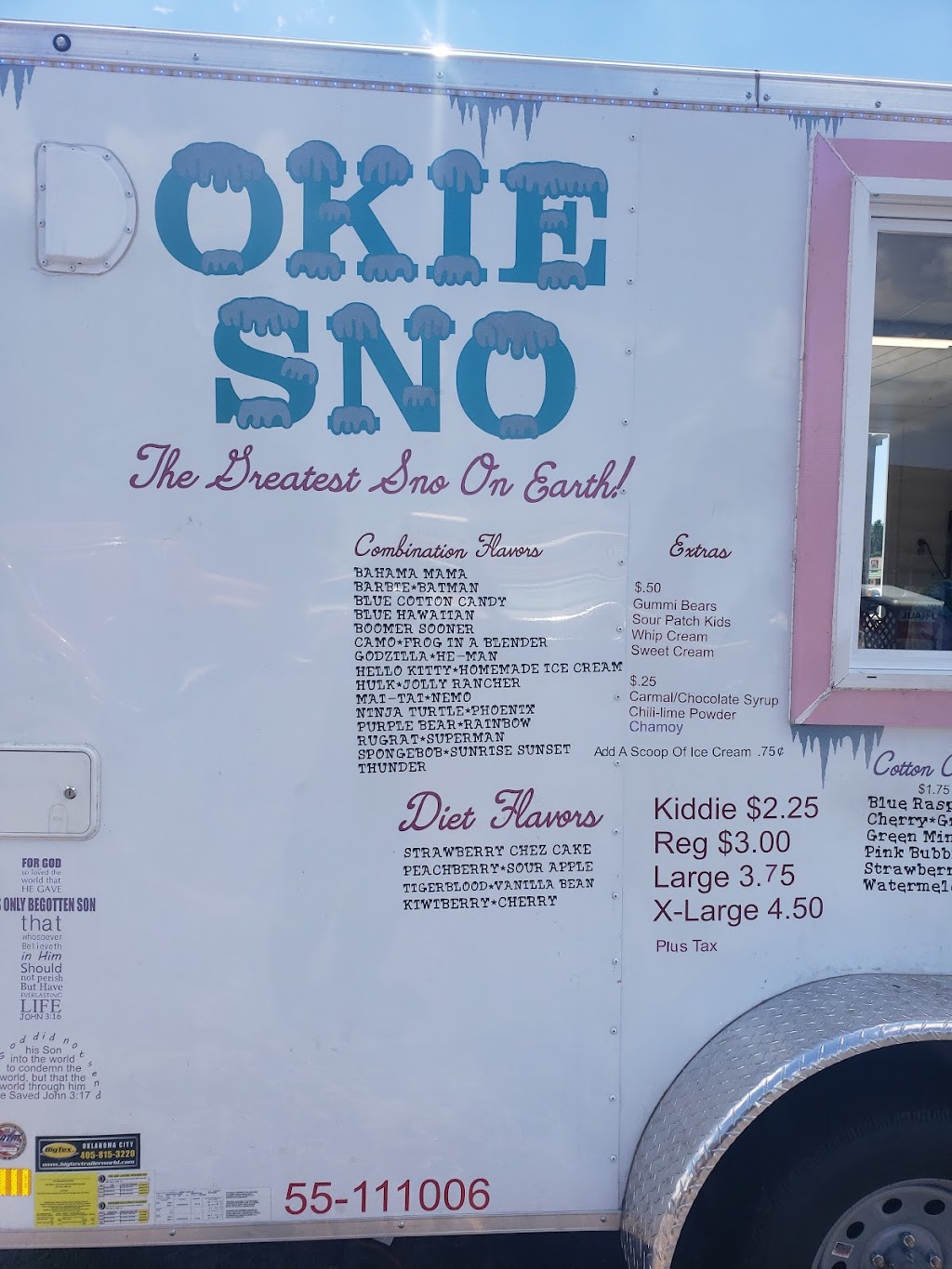 OKIE SNO | 2700 S Country Club Rd, El Reno, OK 73036, USA | Phone: (405) 609-0517