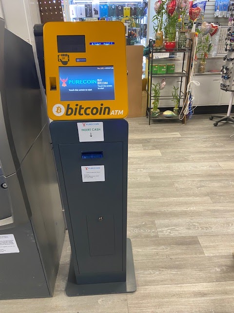 PureCoin Bitcoin ATM | 290 Broad St, Cumberland, RI 02864, USA | Phone: (917) 442-2998