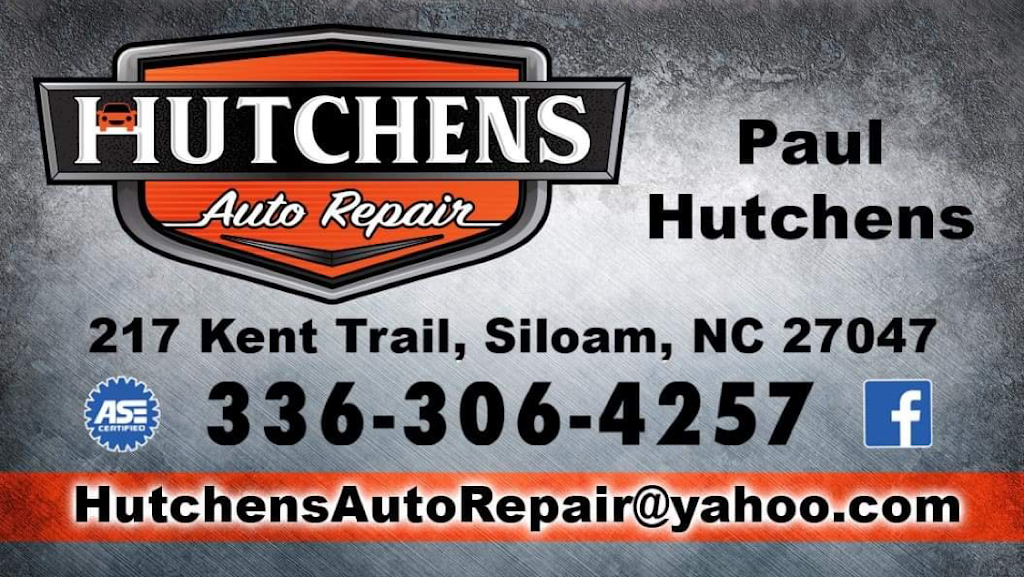 Hutchens Auto Repair, LLC | 217 Kent Trail, Siloam, NC 27047 | Phone: (336) 306-4257