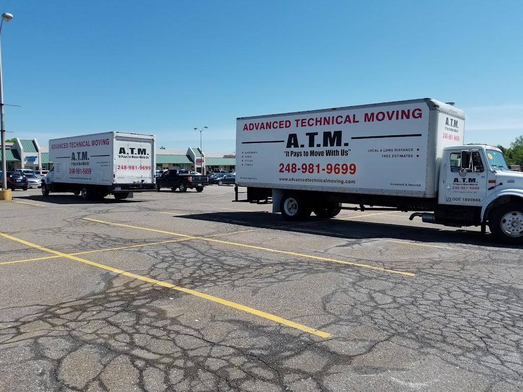 Advanced Technical Moving | 22071 W Brandon St, Farmington Hills, MI 48336, USA | Phone: (248) 981-9699