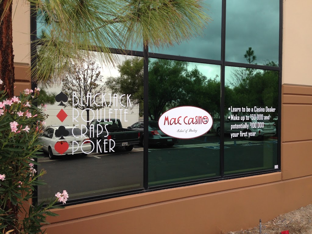 Mac Casino School of Dealing | 41679 Date St #101, Murrieta, CA 92562, USA | Phone: (951) 566-6768