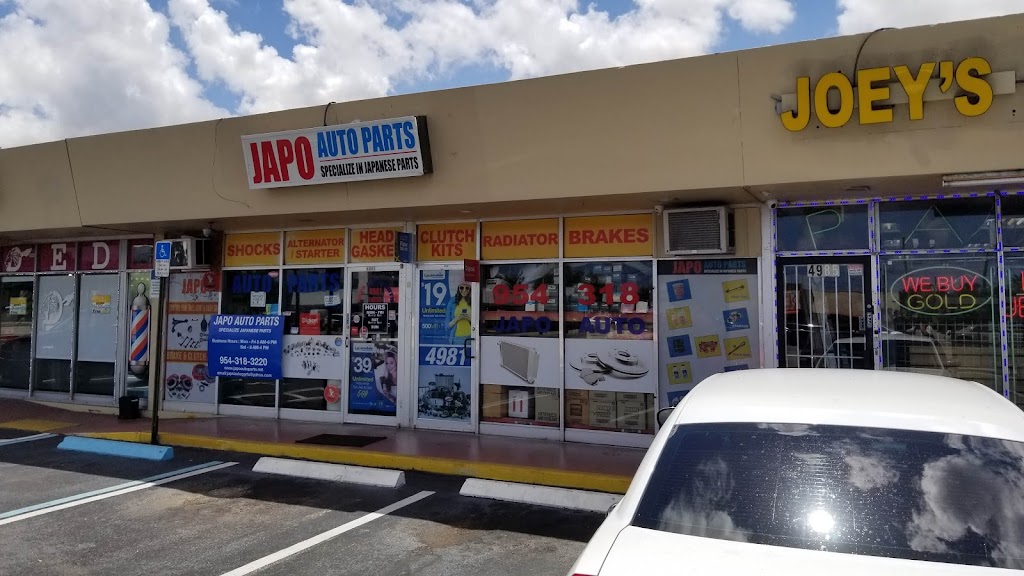 Japo Auto Parts | 3963 NW 19th St, Lauderdale Lakes, FL 33311, USA | Phone: (954) 318-3220