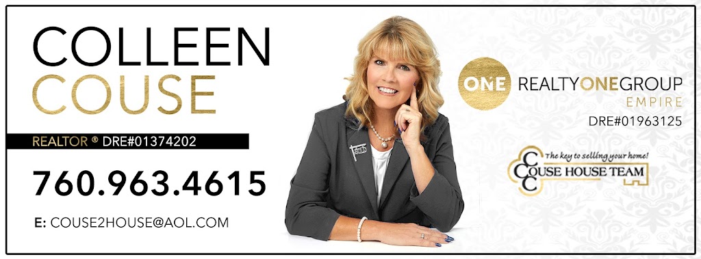 Colleen Couse - Realty ONE Group Empire | Office- Colleen Couse, 13261 Spring Valley Pkwy Ste#101, Victorville, CA 92395, USA | Phone: (760) 963-4615