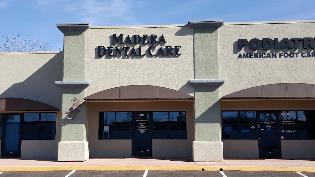 Madera Dental Care | 518 Madera Canyon Rd #190, Green Valley, AZ 85614, USA | Phone: (520) 399-4100