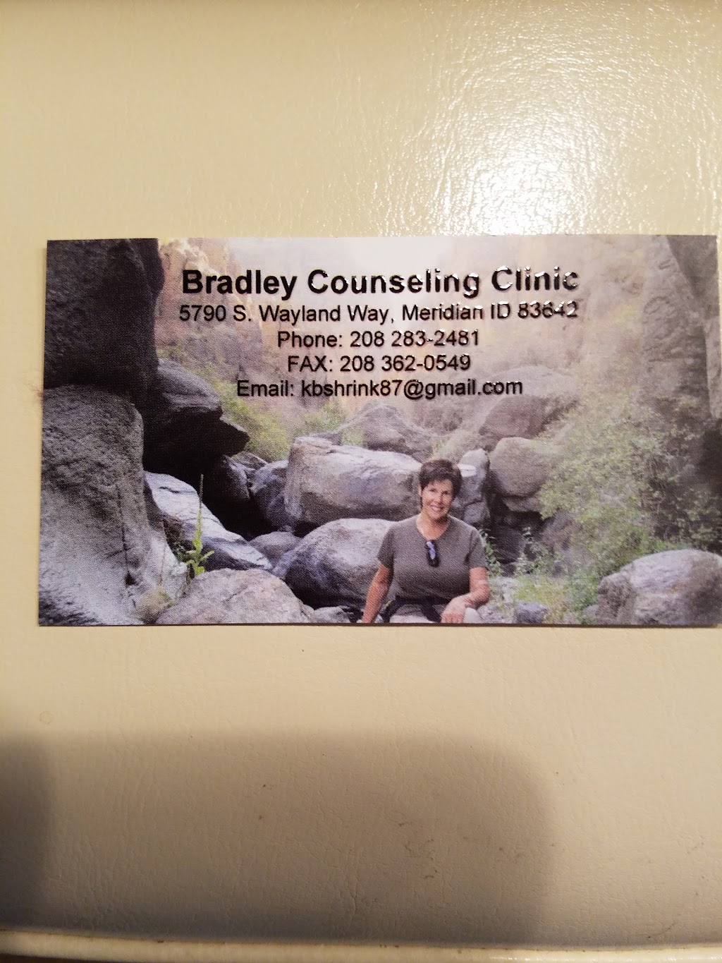 Bradley Counseling Clinic LLC | 5790 S Wayland Way, Meridian, ID 83642, USA | Phone: (208) 283-2481