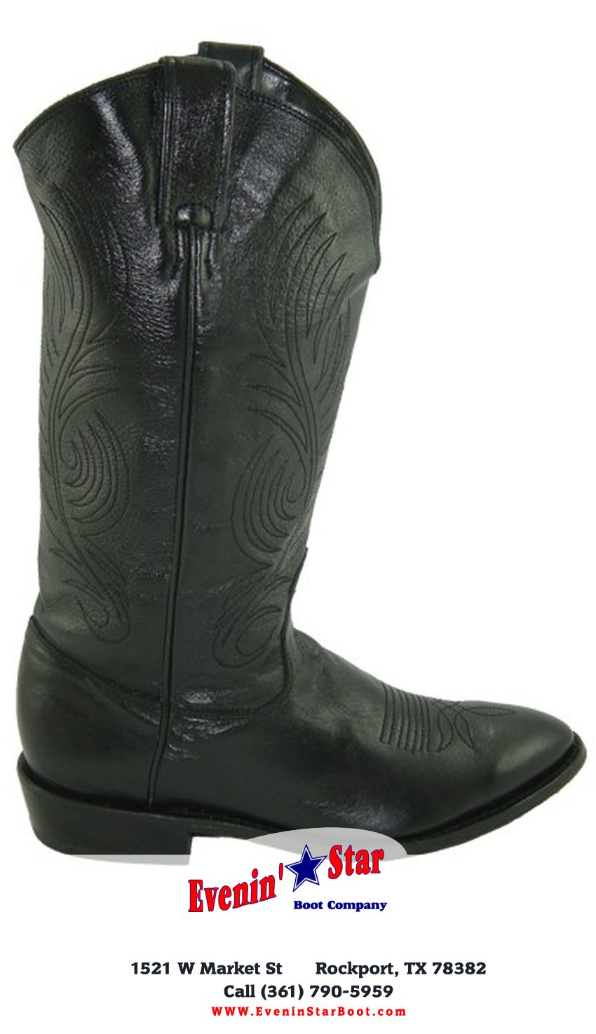 Evenin Star Boot Co | 1521 W Market St # A, Rockport, TX 78382, USA | Phone: (361) 790-5959