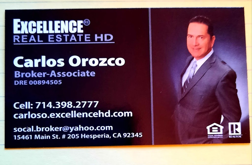 Carlos Orozco RE Broker | 15461 Main St #205, Hesperia, CA 92345, USA | Phone: (714) 398-2777