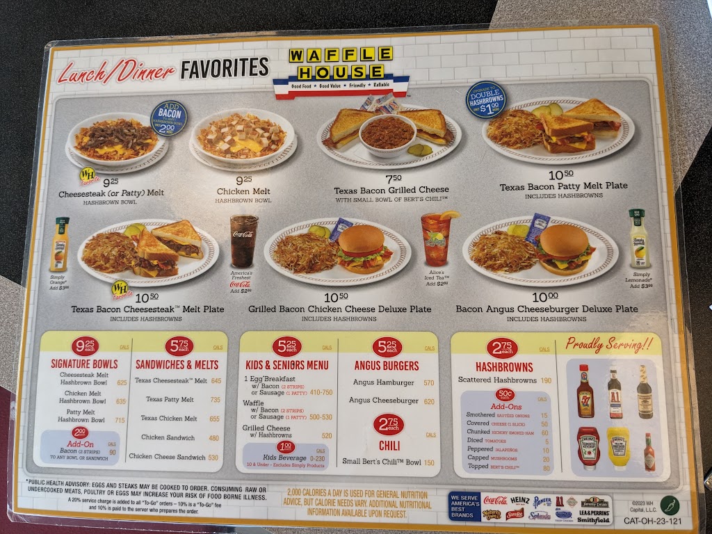 Waffle House | 1210 Wilmington Ave, Dayton, OH 45420, USA | Phone: (937) 412-0335