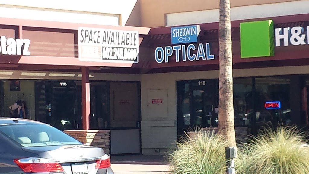 Sherwin Optical | 4836 N 16th St, Phoenix, AZ 85016, USA | Phone: (602) 242-3486