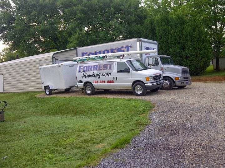 Forrest Plumbing Inc | 205 W Henry St, Belmont, NC 28012, USA | Phone: (704) 634-1800