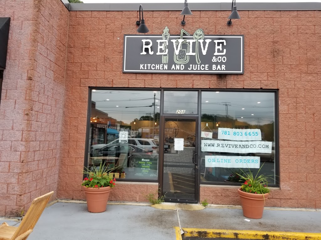 Revive and Co. Kichen and Juice Bar Weymouth | 208 Main St, Weymouth, MA 02188, USA | Phone: (781) 803-6655